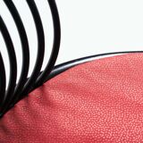 Lubke vis a vis chair, by Herbert Ohl, Germany, 1970s