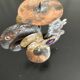 Copper rooster candle holder