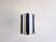 Rare blue and white 'Mexico' pendant lamp by Yki Nummi for Orno, 1960s