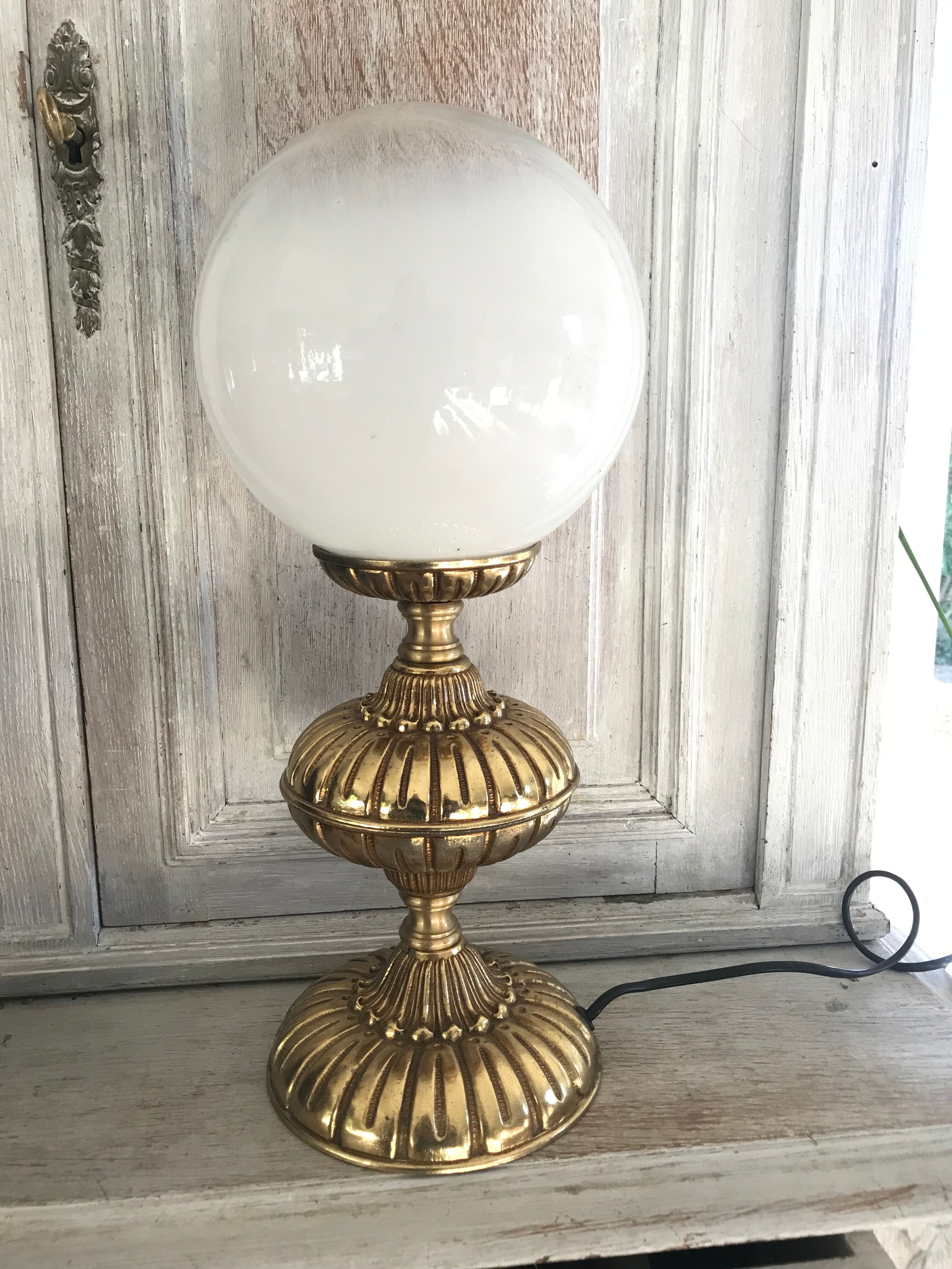 Vintage brass lamp