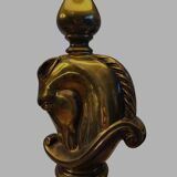 Ensemble de régence hollywoodienne grote tafellampen, design Paardenhoofd, Deknudt