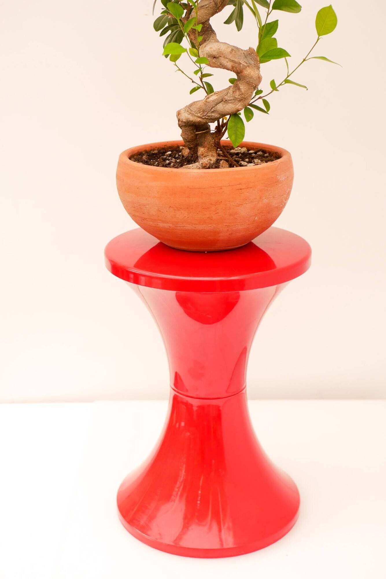 Original Tamtam Seat from the 1970s by Henry Massonnet – Bright Red