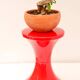 Original Tamtam Seat from the 1970s by Henry Massonnet – Bright Red