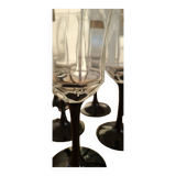 Set of 6 luminarc stemmed glasses