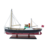 Tintin - Model of the Boat The Golden Toison' - The Mystery of the Wooden Golden Toison 60 cm