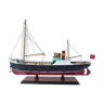 Tintin - Model of the Boat The Golden Toison' - The Mystery of the Wooden Golden Toison 60 cm