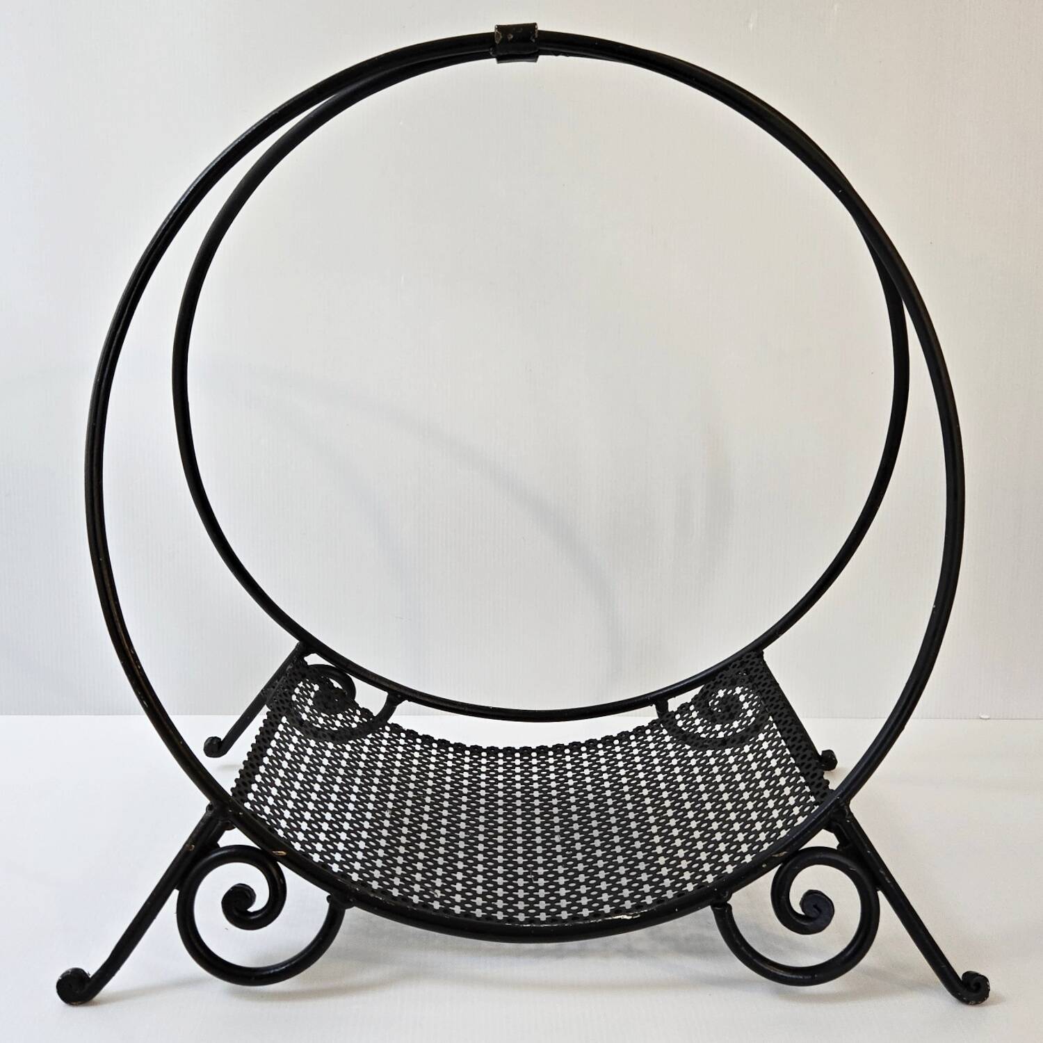 Porte-bûches vintage 1950