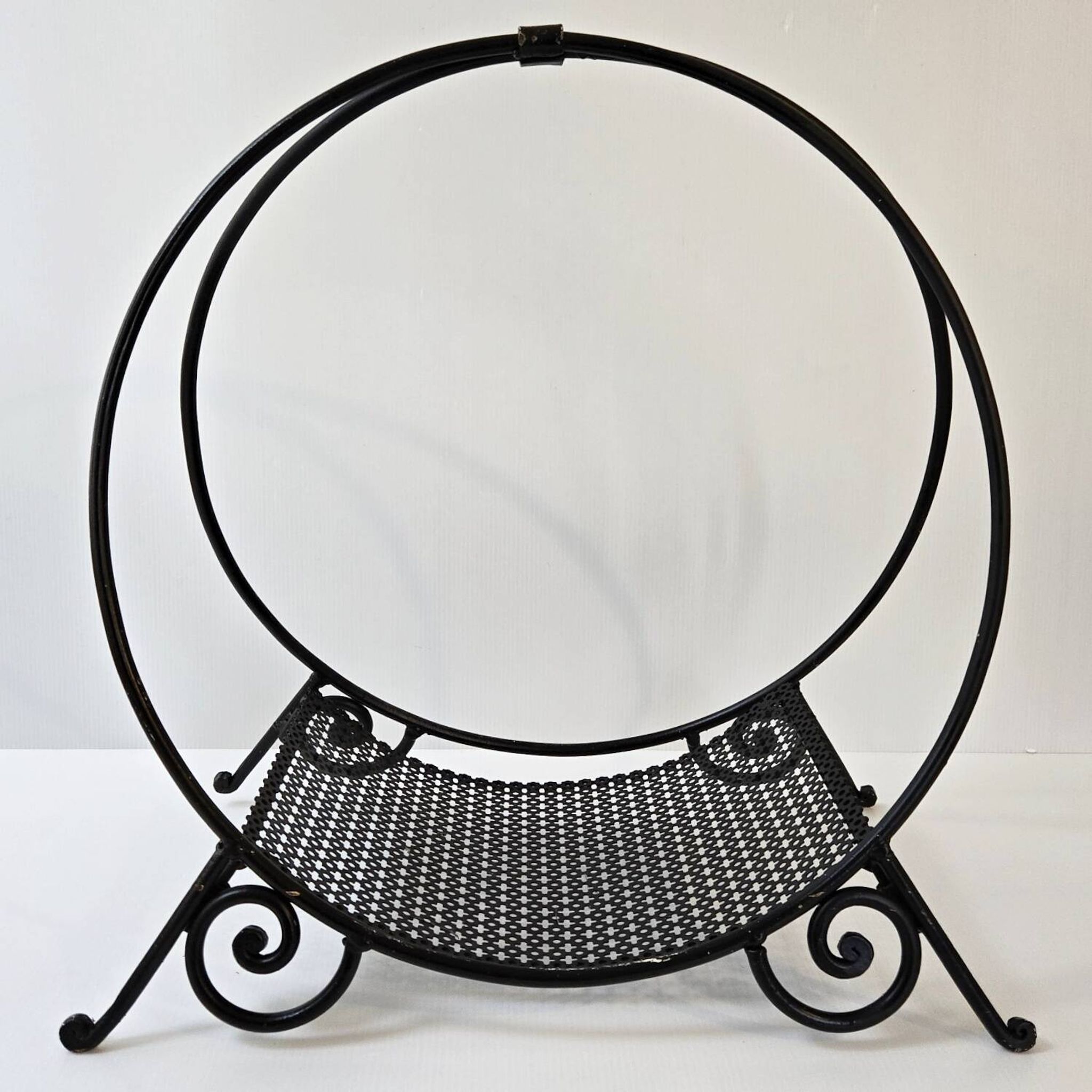 Porte-bûches vintage 1950
