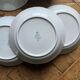 Assiettes creuses en porcelaine de Bohême