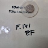 Henriot Quimper cheese platter