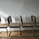 Lot de 4 chaises B32 par Marcel Breuer