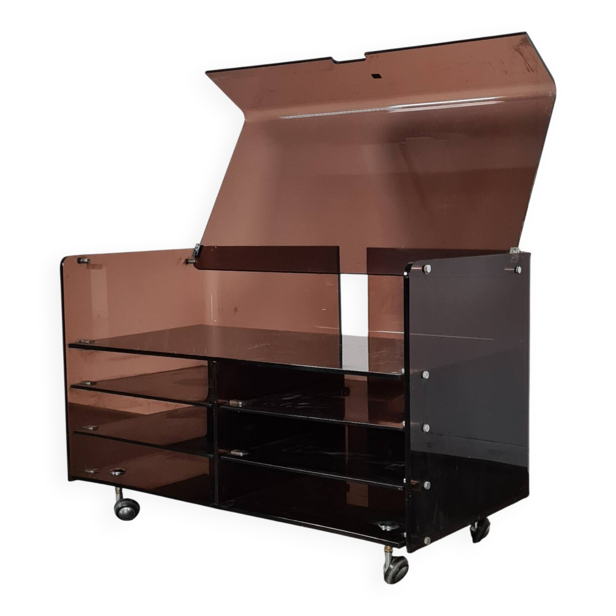 Meuble hifi space age