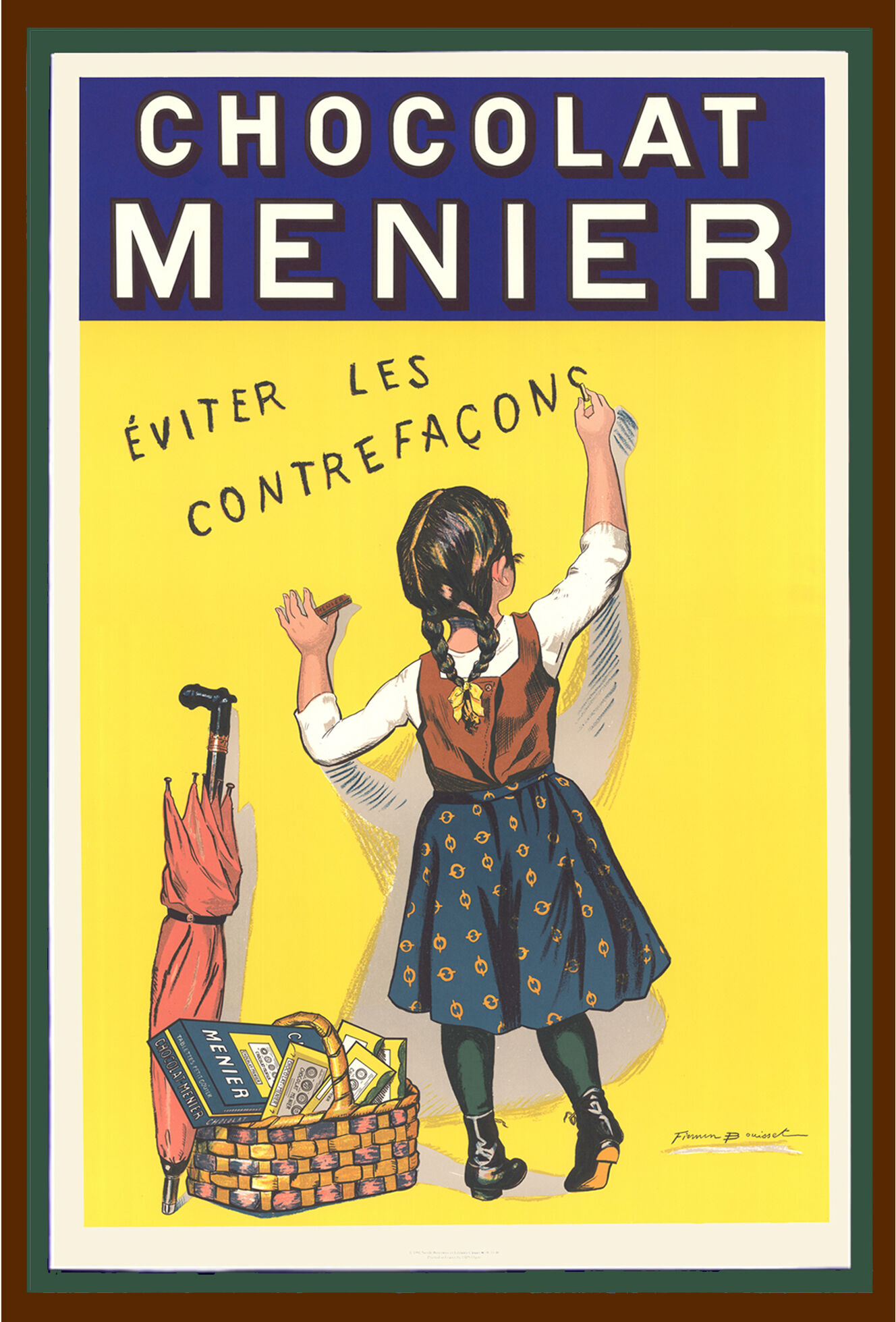 CHOCOLAT MENIER poster