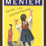 CHOCOLAT MENIER poster
