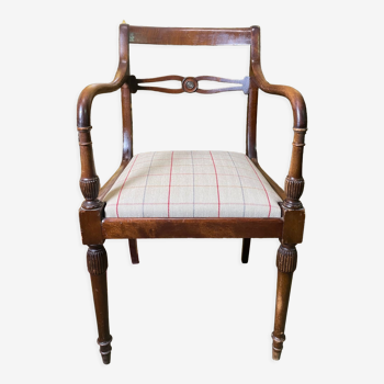 Restored English office chair