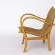Erich Dieckmann Bauhaus Armchair – 1950s Beechwood & Paper Cord, Germany