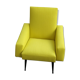 Fauteuil vintage pieds compas
