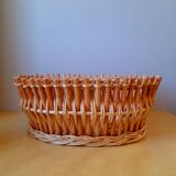 Rattan and bamboo planter, 1960.