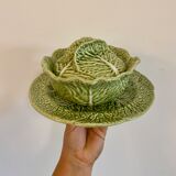Vintage slurry dish in the shape of cabbage