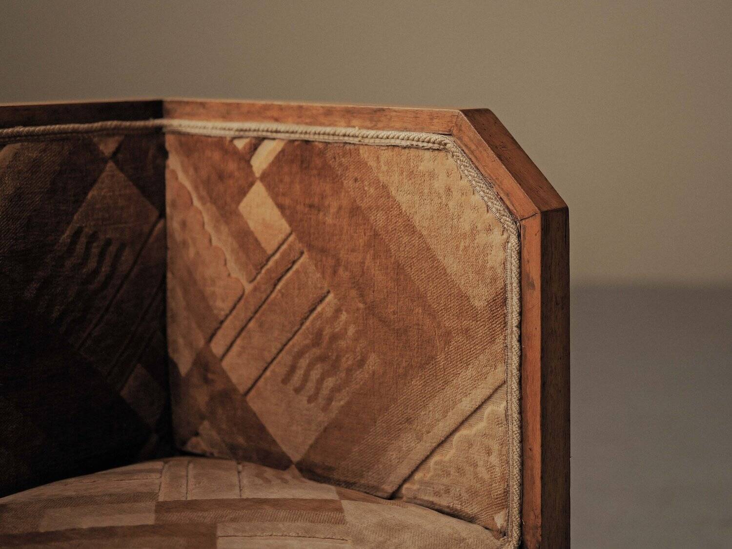 Fauteuil cubiste Art Déco, France, vers 1930