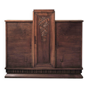 Buffet Art Déco en noyer - vers 1930