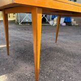 Vintage extendable table from the 60s - central extension.