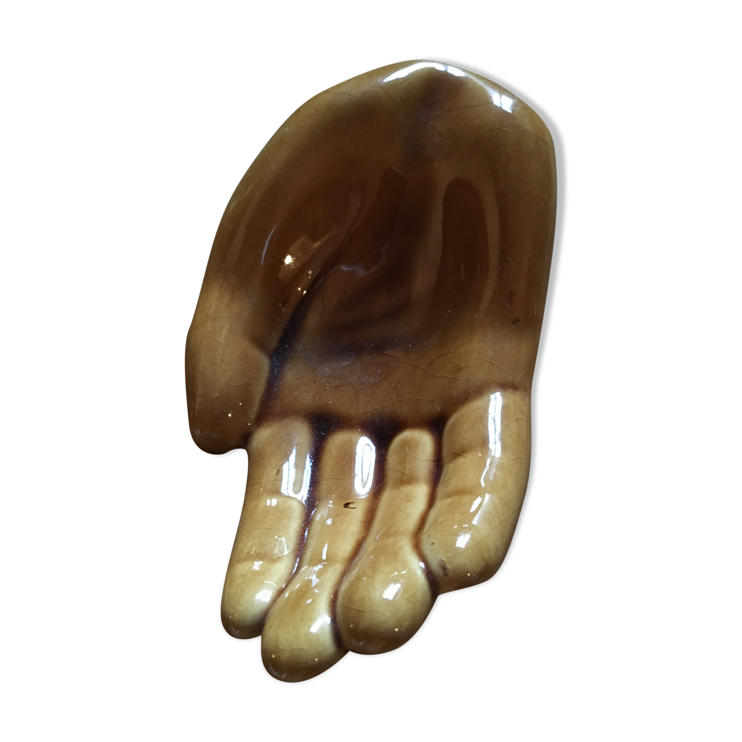 Vintage hand-shaped pockets