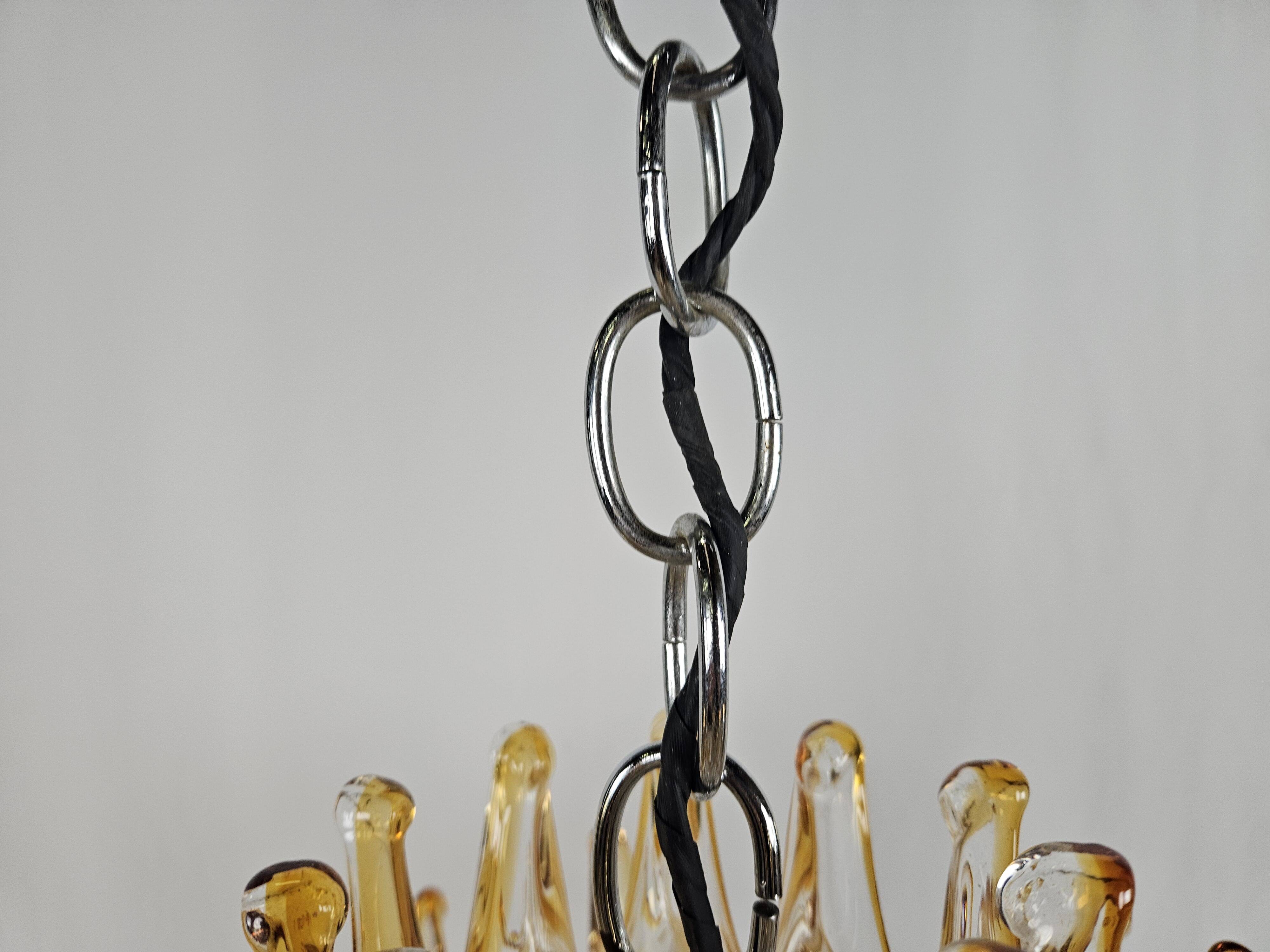 Sputnik chandelier with 14 ceiling lights