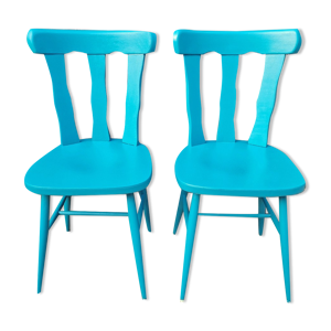 Paire de chaises bistrot modèle