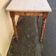 Vintage sanded desk from the 1960s-1970s.