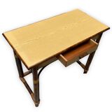 Rattan desk from the 70/80