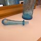 Carafe italienne en verre d’Empoli