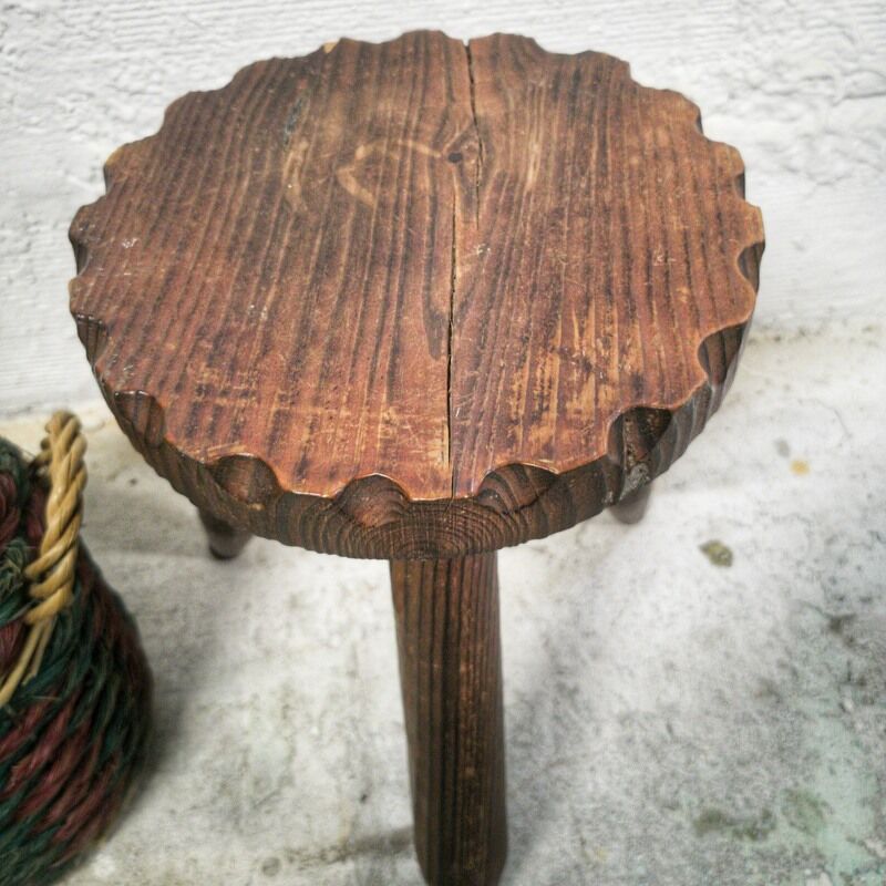 Old farm tripe stool