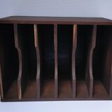 vintage patinated solid wood shelf