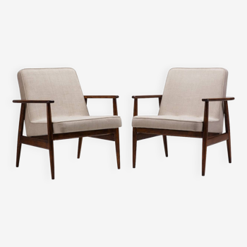 Pair of type 300-192 GFM armchairs from the 60s.