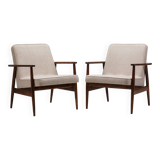 Pair of type 300-192 GFM armchairs from the 60s.