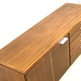 Enfilade en teck vintage de Blanc et Newto