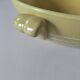 Vintage Longchamp salad bowl – lemon kaleidoscope pattern