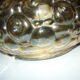 Moulded glass ceiling lamp, 50s/60s