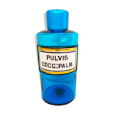 Blue pharmacy pot Tissier Paris Napoleon III