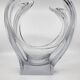 French crystal vase 1970 vintage