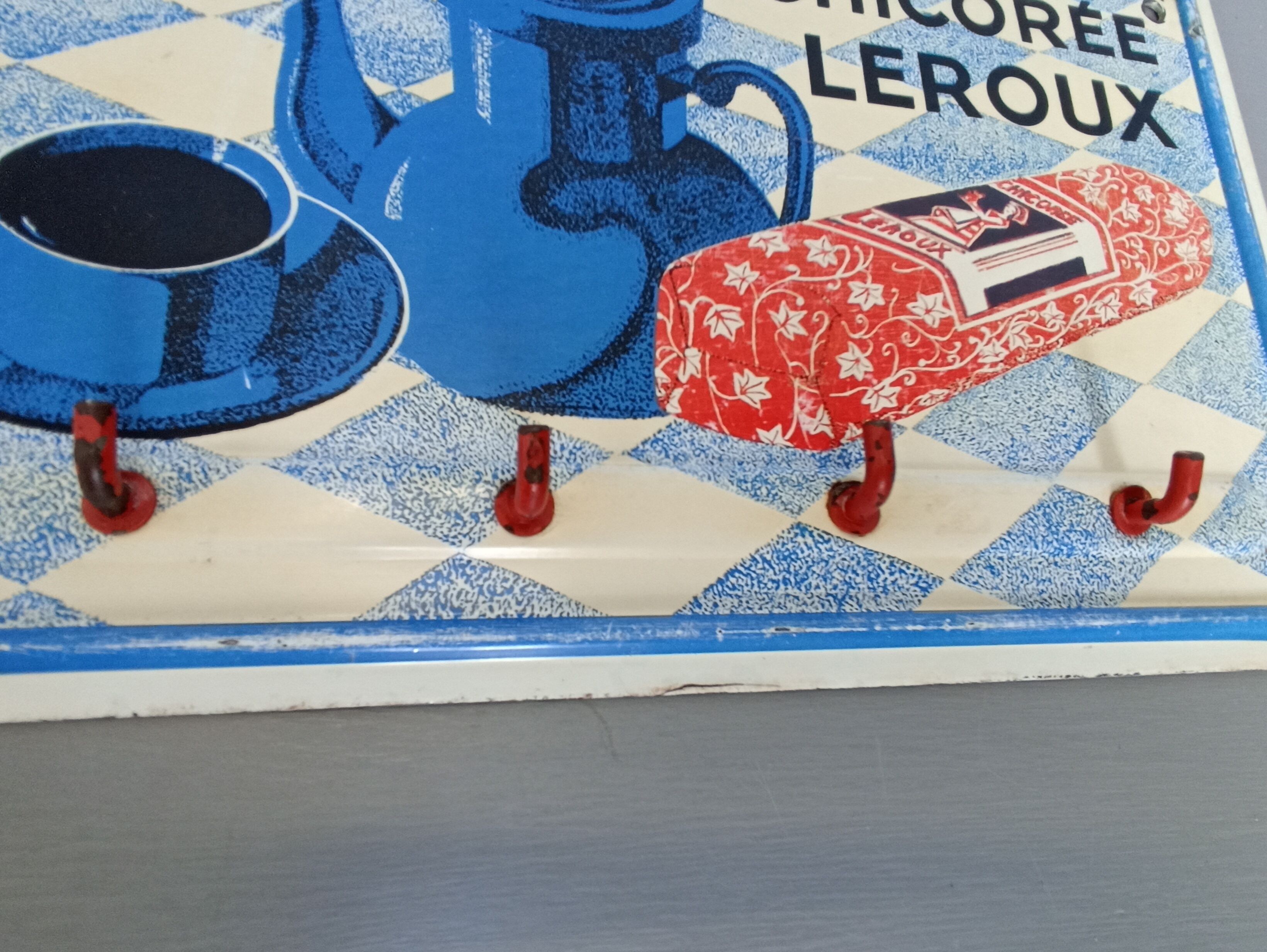 Hanging advertising tea towels