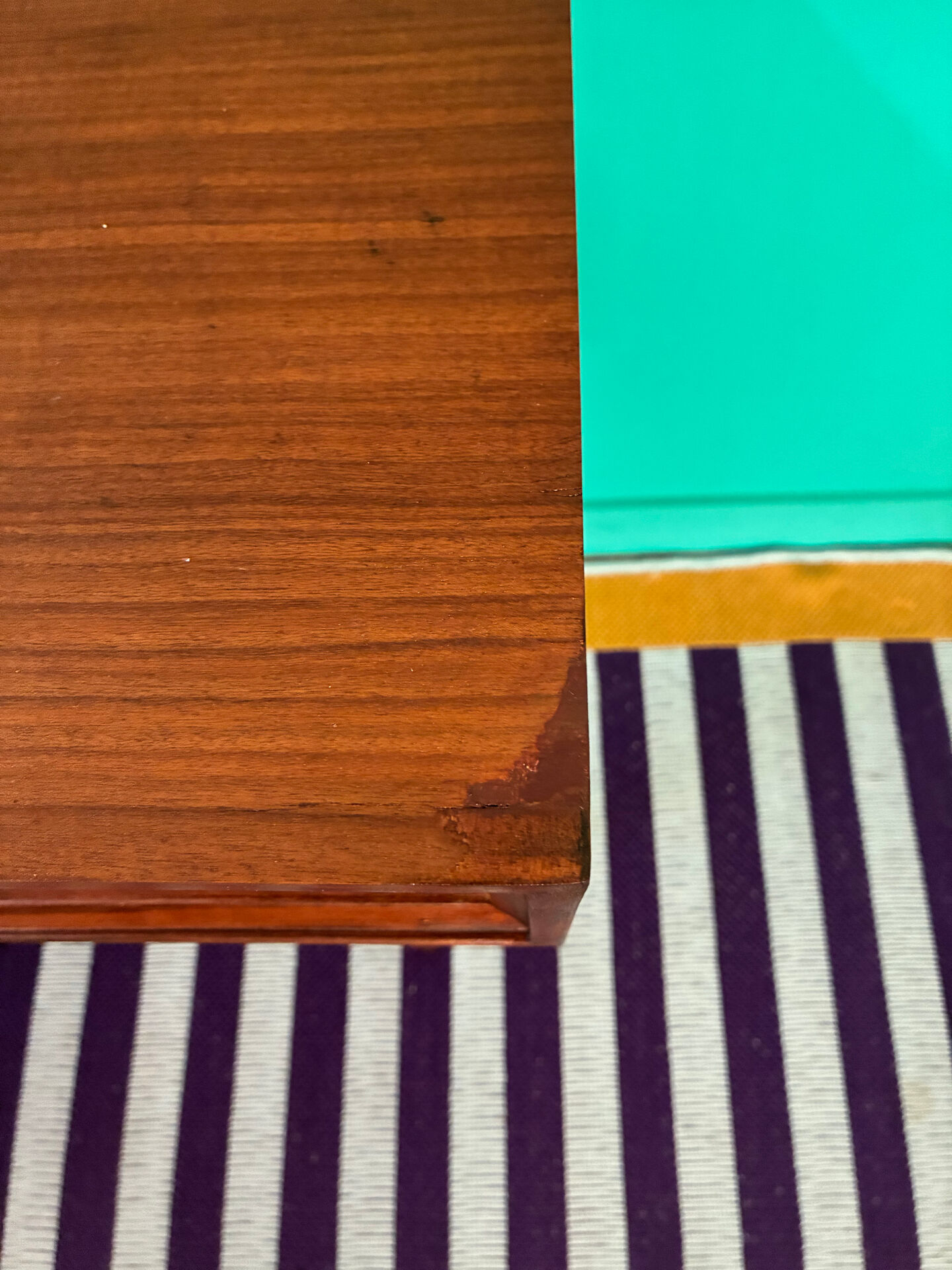 Pair of vintage Scandinavian bedside tables