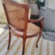 Louis XV caned armchair