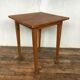 Table square vintage feet trumpet beech tray solid beech