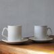 Paire de tasses, John Tams, Angleterre, années 1980