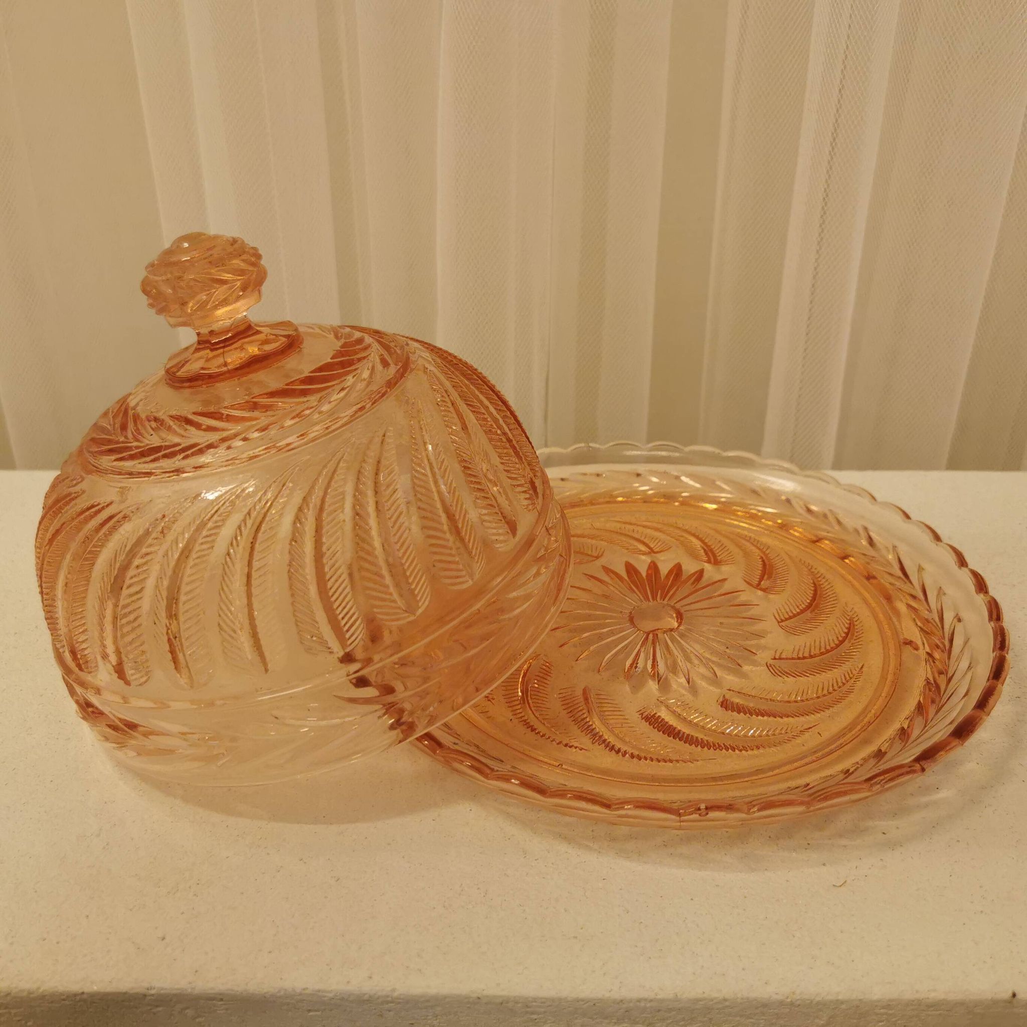 Petite cloche et plateau Vallerysthal