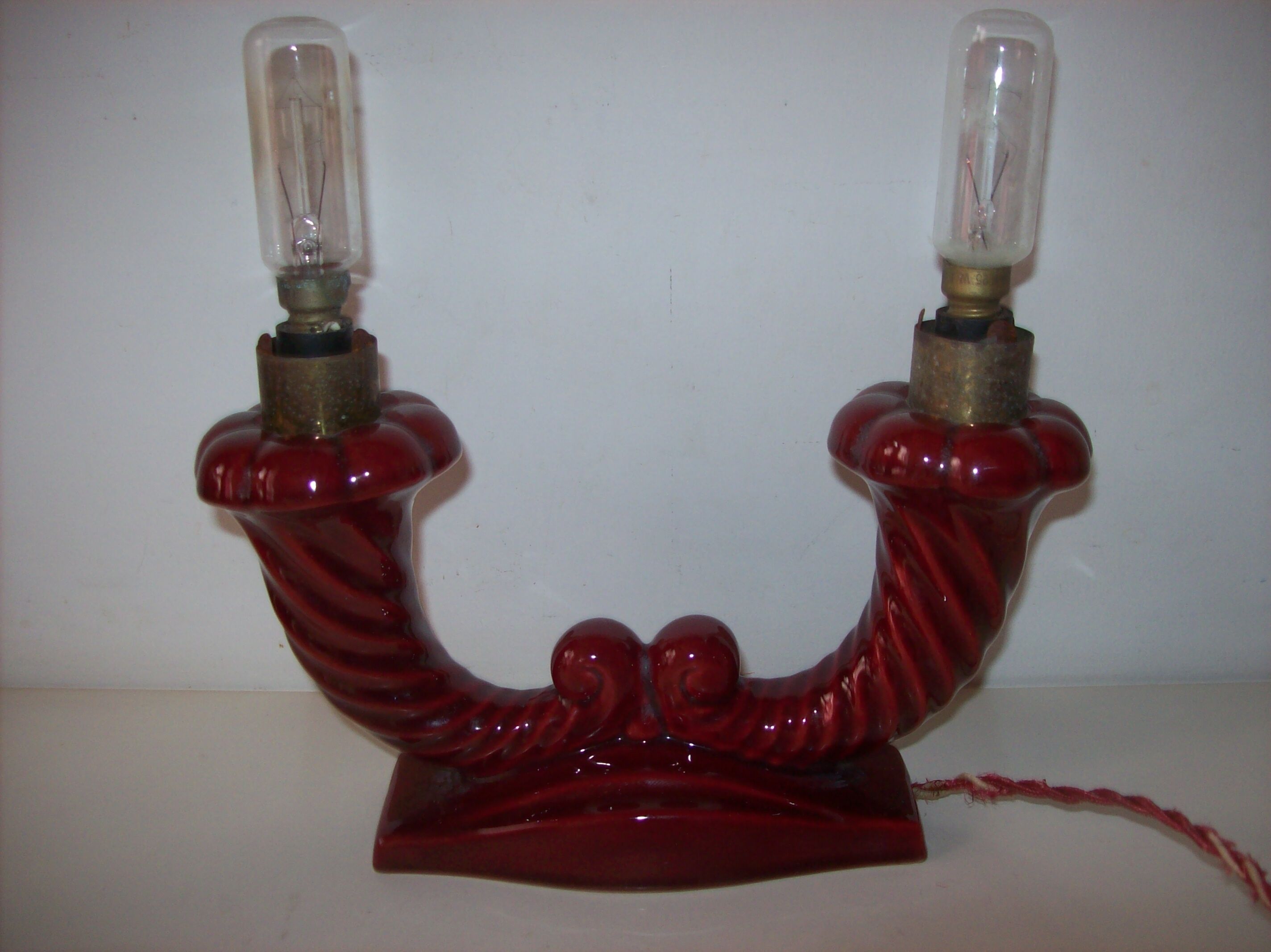 Lampe de chevet céramique art déco