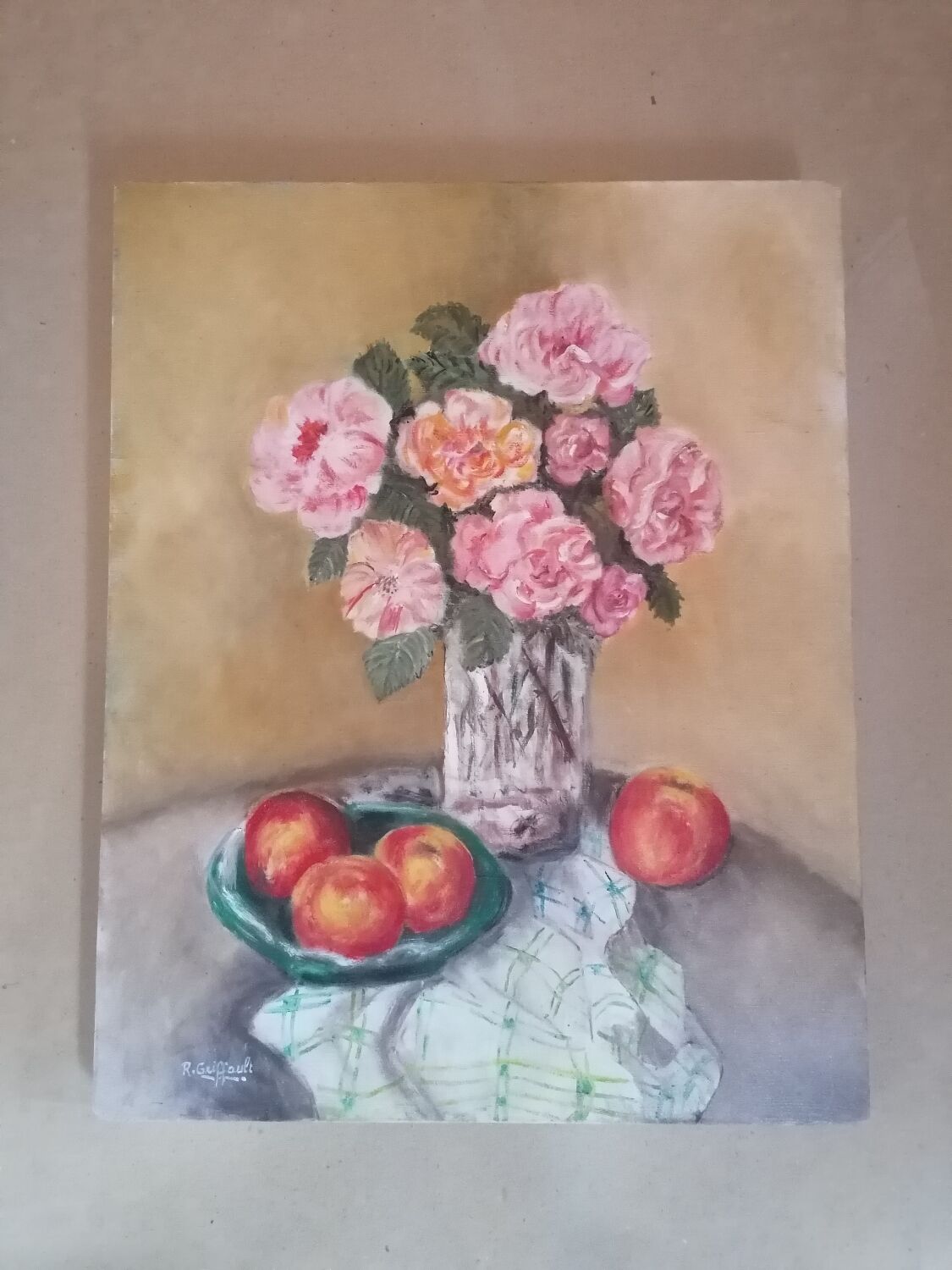 Bouquet of flowers painting