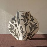 Ceramic Vase 'Lilies'
